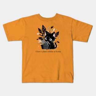 I have a plant nibbler at home Kids T-Shirt